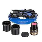 AmScope 5.0 MP USB Still & Live Video Microscope Imager Digital Camera + Calibration Kit