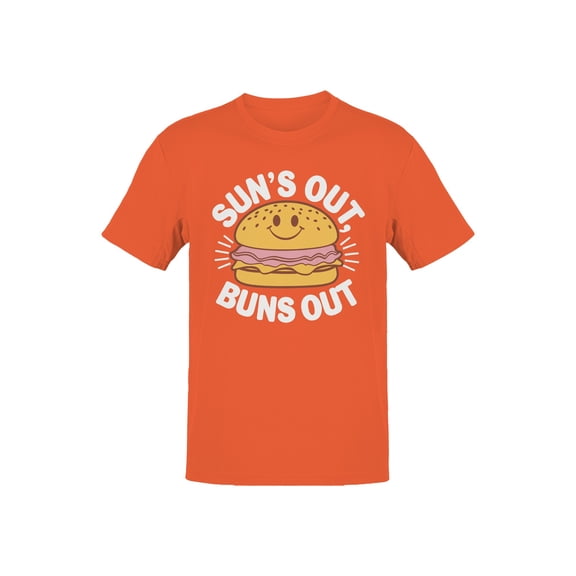 Sun’s Out, Buns Out Burger Men's T-shirt