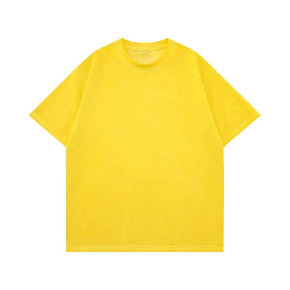 Maean Womens Oversized Tshirts Baggy Short Sleeve Solid Color Crew Neck Shirt Ladies Summer Tee