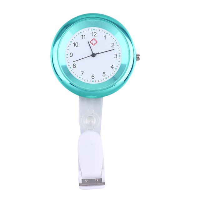 Chic Hanging Watch Doctor Pocket Watch Quartz Movement Nurses Watch for Birthday Mothers Day Gift (Blue)