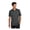 Anchor Grey Heather, variant on Unisex Recharge Jersey Polo | Short Sleeve Collared Shirt for Men & Women, Casual Performance Polo for Work - Harbor Blue Heather L