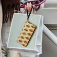 thumbnail image 3 of Womens Wallet Bifold Ladies Cluth Bag Wristlet Wrist Strap Long Purse Hamburgers Design, 3 of 6