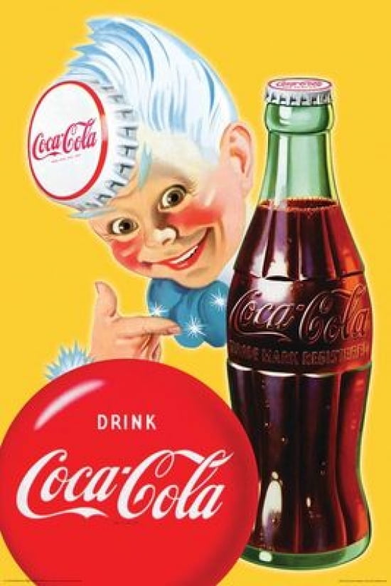 CocaCola Kid Poster Print (24 x 36)