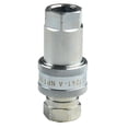 thumbnail image 2 of 1pc ISO-A Threaded NPT Joint Quick Release Fitting NPT ISO A Hydraulic Coupling Connector Quick-change Oil Pipe Connection, 2 of 9