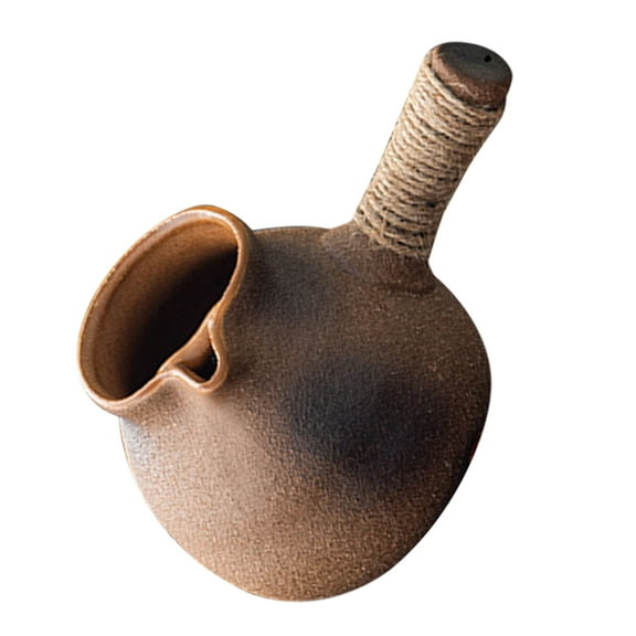 Raindrops Stovetop Teapot and Clay Coffee Kettle Ideal for Outdoor Camping, Portable Water Pot and Decorative Teapot for Home Chinese Style Clay Pot