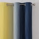 thumbnail image 4 of Cortinas Estelar Textiler Ombre azul amarillo 107x183 cm, 4 of 9