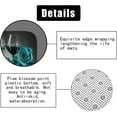 thumbnail image 6 of 4PCS Farmhouse Shower Curtain Set, Home Sweet Home Black and White Buffalo Plaid Floral Wreath Green Plant Leaves Botanical Lemon Fruit Country Rustic Bathroom Decor, Non-Slip Bath Mat, 6 of 7