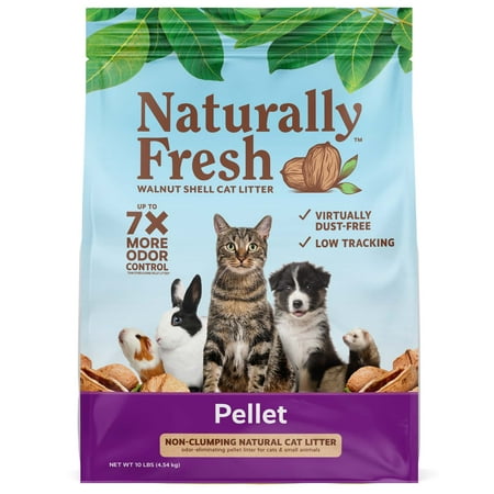 UPC: 0750244240013 | Naturally Fresh Walnut-Based Pellet Non-Clumping Cat Litter  10 lb. Bag