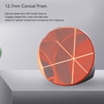 thumbnail image 4 of Mapping Prism, Conical Prism Fine Polishing Optical Glass Lens 12.7mm Diameter  for Surveying Application, 4 of 8