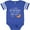 Football Blue and White, variant on Inktastic I Love My Grandma to the Moon and Back Boys or Girls Baby Bodysuit