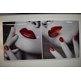 thumbnail image 4 of Nifao Two-Piece Modern of a Sensual Composition – Acrylic Painting, Wall Art, 1"L x 78"W x 39"H, 4 of 9