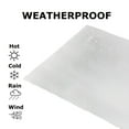 thumbnail image 4 of FastSeal RV Roof Tape White, 12" x 10' White RV Tape, RV Sealant Tape for Camper Roof Repair, Trailer Roof Sealant, Stop Camper Roof Leaks, UV-Resistant, Weatherproof and Durable (12" x 10', White), 4 of 5