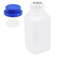 thumbnail image 3 of Uxcell Plastic 1000ml/34 oz Wide Mouth Reagent Bottle Translucent -2 Pack, 3 of 5