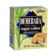Gilway Demerara Sugar Cubes , 1.50 Ounce (Pack of 2)
