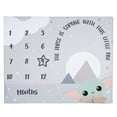 thumbnail image 3 of Lambs & Ivy Star Wars The Child/Grogu/Baby Yoda Fleece Milestone Blanket w/ Star, 3 of 4