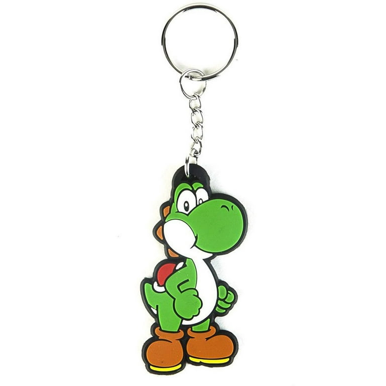 Nintendo Super Mario Yoshi Rubber Keychain