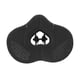 thumbnail image 1 of Asiento de bicicleta ergonómico de cuero sintético, fácil de instalar, con absorción de impactos, cómodo sillín de bicicleta, accesorios de ciclismo, 1 of 6