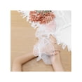 thumbnail image 4 of INSPIRE CHIC Women's Lace Fingerless Gloves Wrist Length Wedding Elegant White Ruffled Floral Gloves for Bridal Party Gloves White-6(With elasticity), 4 of 5
