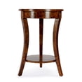 thumbnail image 3 of Butler Specialty Company Holdin Round Burl Wood 18"W Side Table - Light Brown, 3 of 8