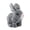 Grey, variant on YIFAEUX Electric Plush Rabbit Toy Jumping Moving Ears Nose Bunny Plushie Toddlers Interactive Simulation Stuffed Animal Toy with Sound
