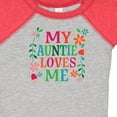 thumbnail image 4 of Inktastic My Auntie Loves Me Girls Girls Baby Bodysuit, 4 of 5