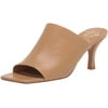 Vince Camuto Womens Arlinala Open Toe Mule 5 Camel