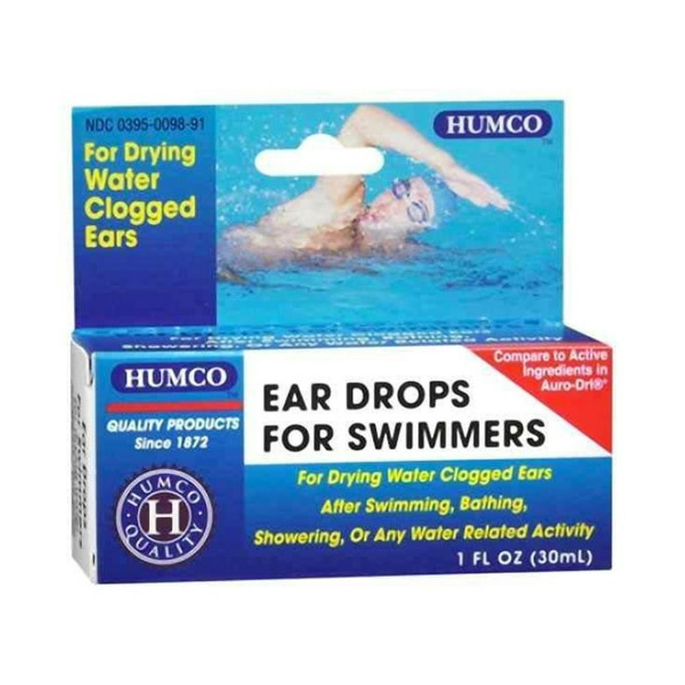 Humco Ear Drops for Swimmers, For Drying Ears, 1oz 303950098913T286