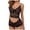 Black, variant on XZNGL Sexy Women Bowknot Lingerie Lace Hollow Out Temptation Babydoll Underwear Panties Underpants Sleepwear Briefs Suit