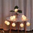 thumbnail image 1 of Lantern String Lights Plug in, Outdoor Lantern Lights String 23FT -50 Nylon Lantern String Lights for Patio,White Lights String for Bedroom(Lanterns, 1 of 5