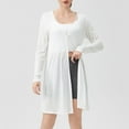 thumbnail image 2 of Kaemgyyd Womens Long Cardigan Lightweight Sun Protection Long Sleeve Cardigans V Neck Open Front Flowy Summer Tops S-2Xl, 2 of 7