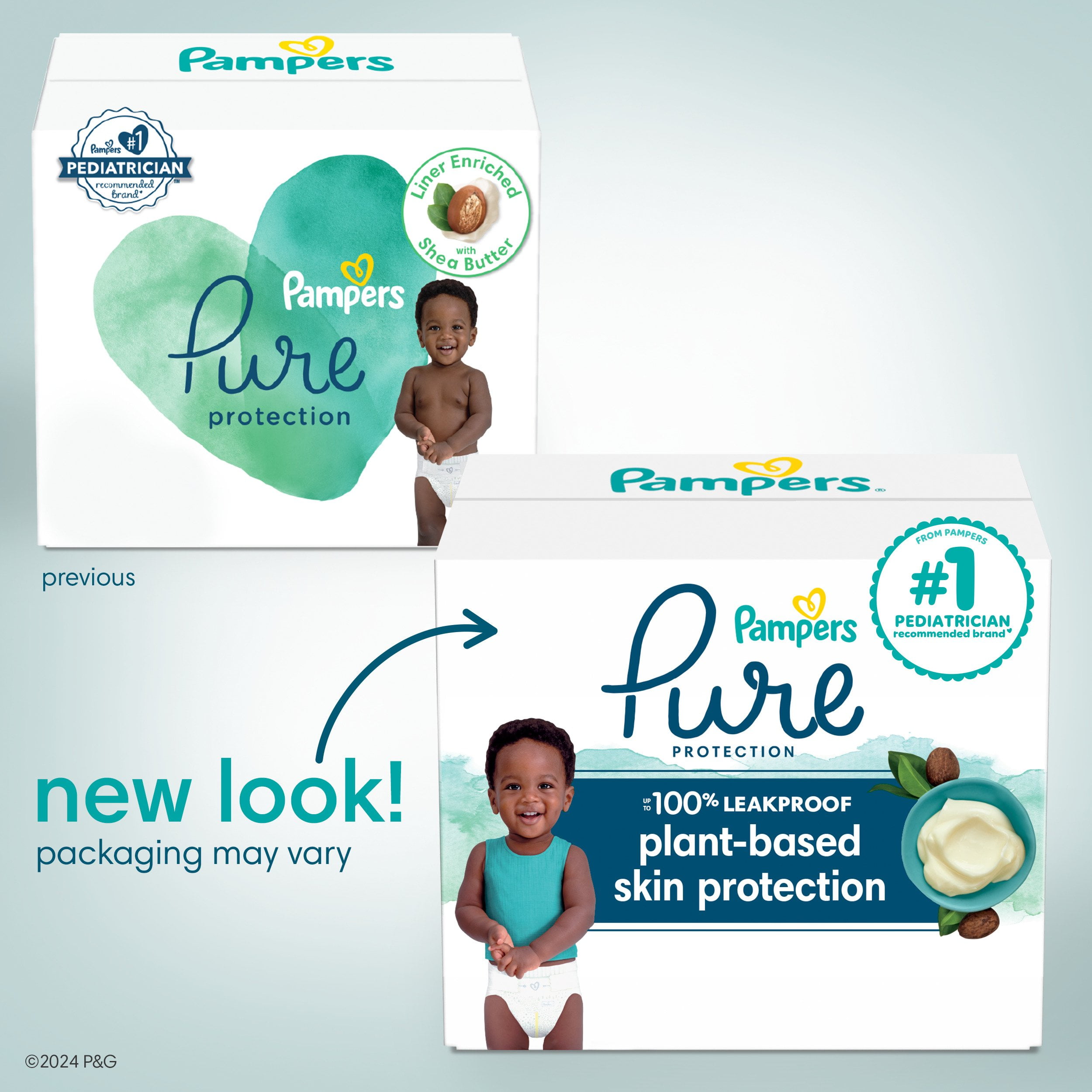 Pampers pure size 1 discount