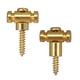 thumbnail image 1 of 2x Retenedores de Cuerdas para Guitarra Eléctrica Accesorios de Guitarra Guías de Cuerdas con Tornillos Oro, 1 of 9