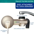 thumbnail image 4 of PUR PLUS Faucet Mount Water Filtration System, Champagne, PFM360F, 4 of 9