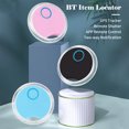 thumbnail image 4 of Wireless GPS Tracker for Pets Keys Bags Wallets APP Control Item Locator Selfie Shutter Compatible with iOS/Android Phones, Blue, 4 of 8