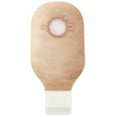 thumbnail image 2 of New Image Two-Piece Drainable Pouch, 1-3/4'' Flange with Filter & Integrated Closure, Beige, 10 Count, 2 of 3