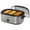 Silver, variant on Sunvivi 24 QT Electric Roaster Oven with 3 Compartments, Self-Basting Lid, Silver