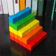 thumbnail image 2 of Xihbxyly Bloques Cuadrados, Material Didáctico de Matemáticas para Niños, Rompecabezas Tridimensional, Bloques de Construcción, Juguetes, 2 of 2