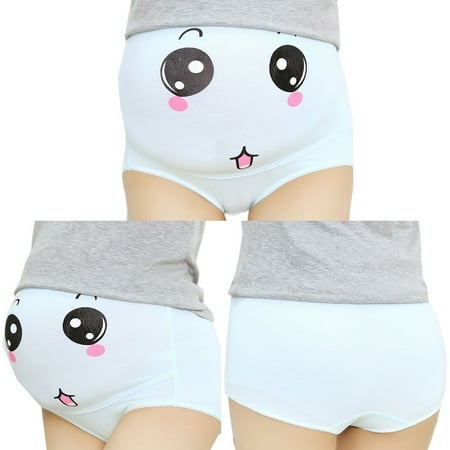 

TESOON Womens Maternity Seamless Shaping Boyshorts Panties Smile Adjustable