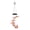 Butterfly (yellow), variant on 7 Color Changing Dragonfly Solar Wind Chimes, Powered IPX4 Waterproof Hanging Decor for Garden Patio Yard, Great Mother's Day Gifts for Women