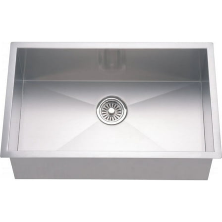 Dawn® Undermount Square Corner Single Bowl Sink