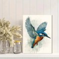 thumbnail image 2 of Flying Kingfisher Decorative Canvas Art，Kitchen Foyer Hallway Living Room Decor, 2 of 8