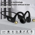 thumbnail image 2 of FL Sports Headphones Bone Conduction Earphones Wireless Bluetooth 5.2 Waterproof Noise Reduction Headsets Mic MP3 Support SD Card, 2 of 4