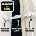 thumbnail image 2 of Door Buddy Door Latch to Dog Proof Litter Box. Great Interior Cat Door Alternative!, 2 of 9