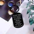 thumbnail image 2 of Back to School Supplies for Son from Mom Dad, Roud of You Keychain Gift for Him Dorm Room Essentials for Guys 8th 16th 21st Birthday Keychain Gift for Son Christmas Stocking Stuffers Grauduation, 2 of 6