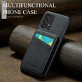 thumbnail image 6 of Phone Case for Samsung Galaxy A52 5G, Back Credit Card Holder Wallet Cover Study Kickstand PU Leather Magnetic Clasp RFID Blocking Case for Samsung Galaxy A52 5G Cases Women, Black, 6 of 9