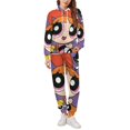 thumbnail image 4 of The Powerpuff Girls Unisex Adult Sweatsuits Hoodie & Sweatpants Long Sleeve Hooded Sweatshirt Matching Joggers Tracksuit Sets XS, 4 of 9