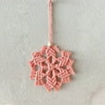 thumbnail image 6 of Christmas Tree Ornaments, Hand-Woven Snowflake Decorations, Five-Pointed Star Wall Hanging for Holiday Festive Decor, Premium Woven Pendant, 6 of 9