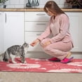 thumbnail image 4 of Kitchen Rugs and Mats Non Skid Washable Spring Flowers Summer Kitchen Mat and Rug Set,Floor Cushion Absorbent Rug,Rubber Backed Area Rugs for Kitchen Laundry, 4 of 7