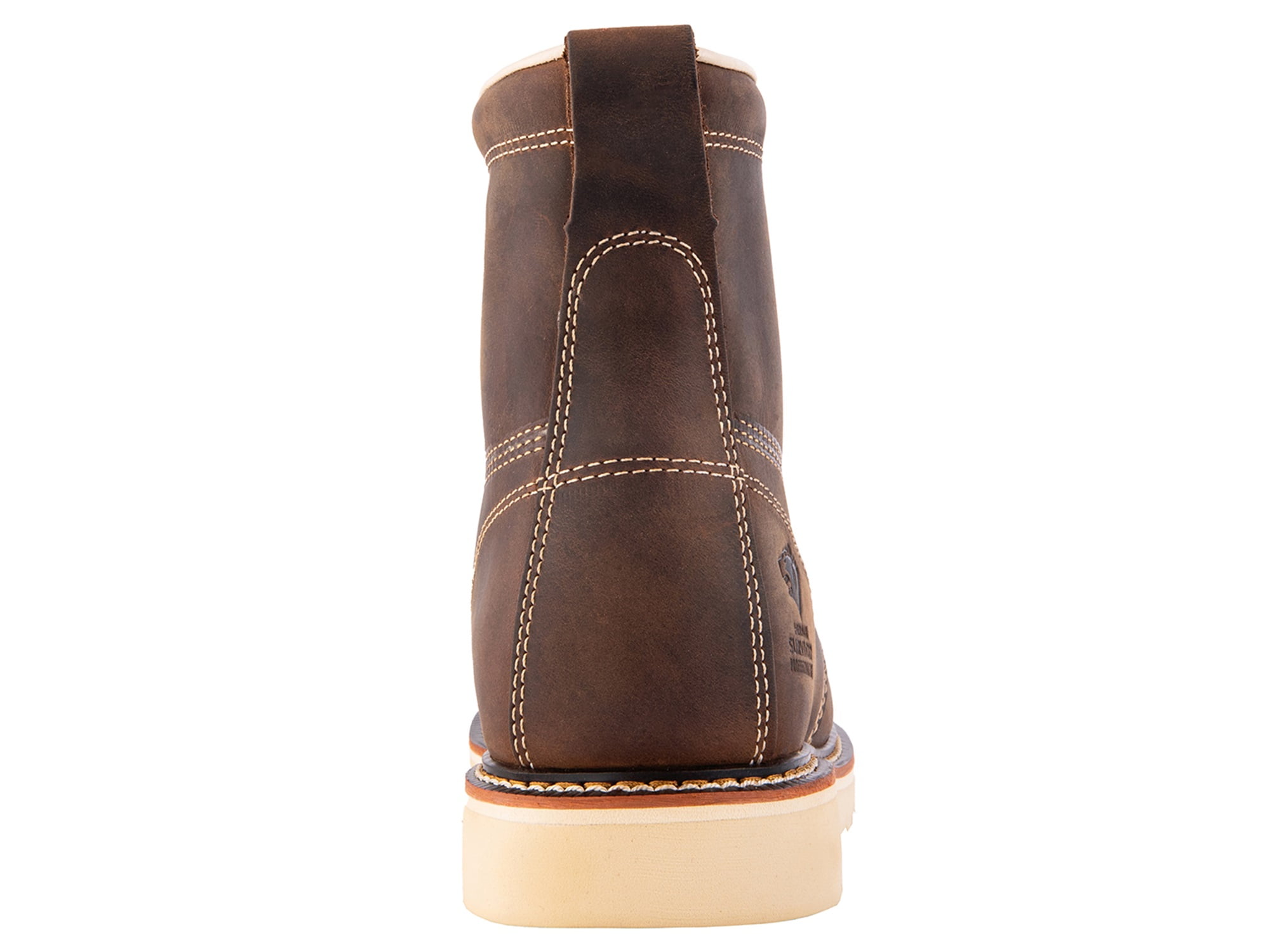 Herman Survivors Professional Men's Soft Toe Full Grain Leather Backhaul Brown Work Boots