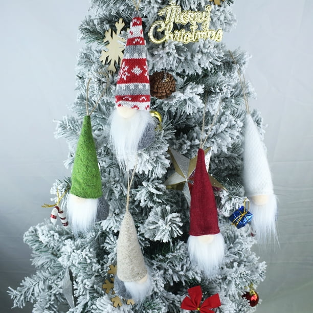 Kangqi 1 Set Dwarf Ornament Fine Workmanship Wide Fabric Christmas Swedish Tomte Gnome Doll Decor For Home Com - Fine Home Christmas Decorations